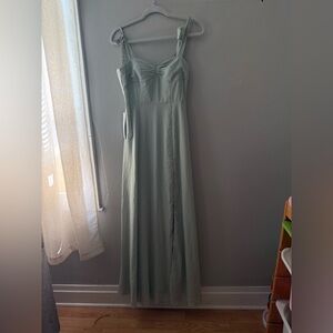 Azazia Dusty Sage Bridal Dress